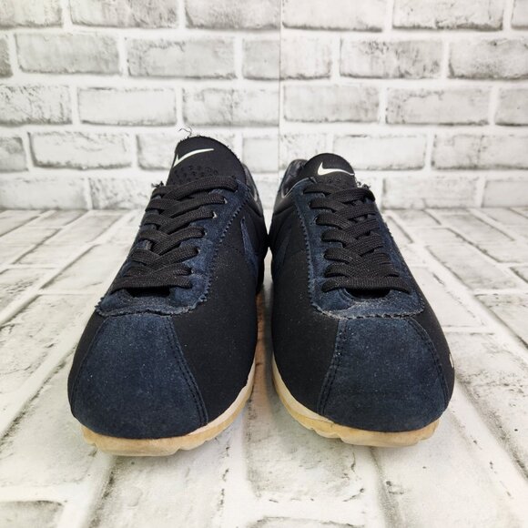 Nike Classic Cortez Shark Low SP Men\'s Size 10.5 Blue Black Suede Nylon Sneakers main image 11